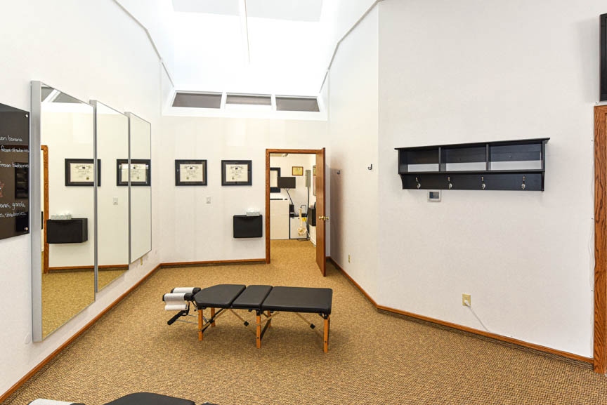 Better Life Chiropractic open bay.